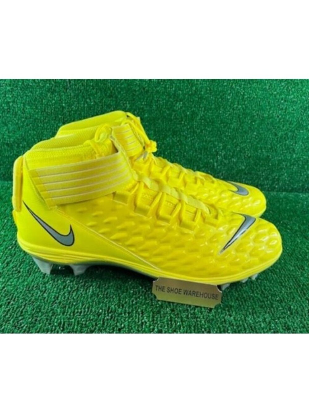 Men's Nike Football Cleats Oregon Ducks PE Force Savage Pro 2 CI9869-701 Size 14